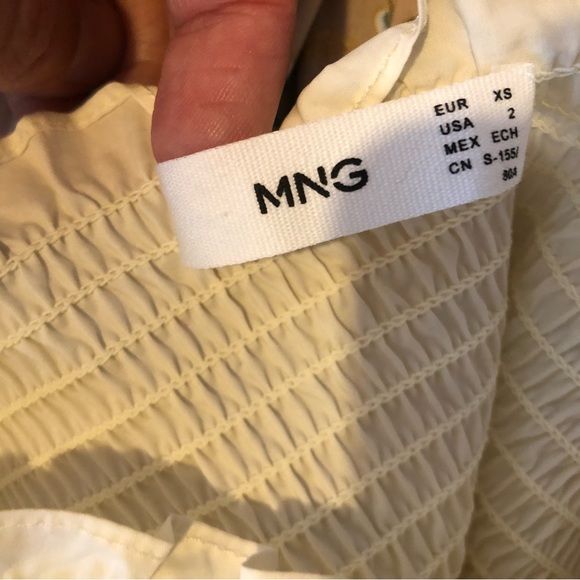 Mango dress in white. - Picture 3 of 3